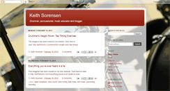 Desktop Screenshot of keithpercussion.com